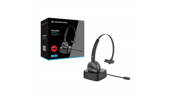 Kõrvaklapid Conceptronic POLONA03BD Must