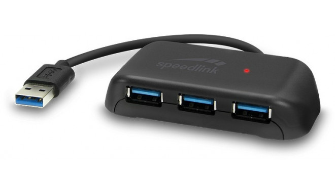 Speedlink USB-хаб Snappy Evo 4-port (SL-140109-BK)