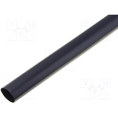 RT12.7-BK Heat shrink sleeve;12.7mm;L:1m;2:1;black