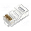 RJ45WD Connector:RJ45;plug;PIN:8;IDC,crimped,on cable