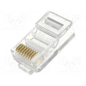 RJ45W-R Connector:RJ45;plug;PIN:8;IDC,crimped,on cable
