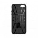 Spigen kaitseümbris Rugged Armor iPhone 5/5s/SE, must