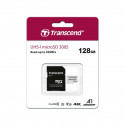Transcend mälukaart microSDXC 128GB 300S-A Class 10 UHS-I U3 V30 A1
