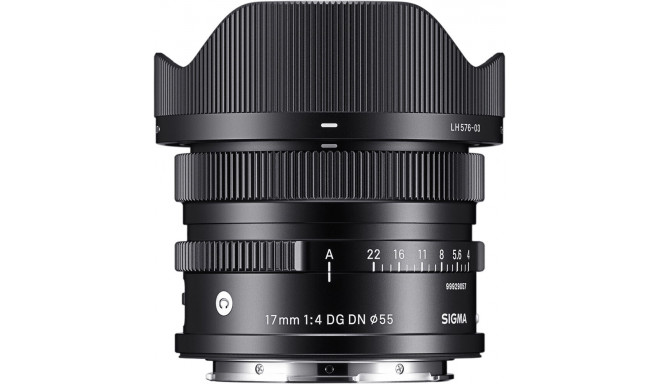 Sigma 17 мм f/4 DG DN Contemporary объектив для L-Mount