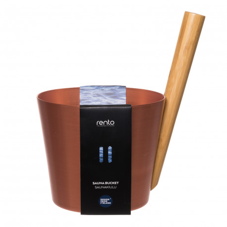 Sauna Bucket RENTO COPPER 5L