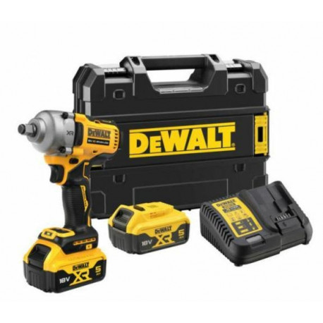 Dewalt löökmutrikeeraja 1/2" 18V DCF891P2T 812Nm 2x5.0Ah 4-käiguline TSTAK turvarõngas