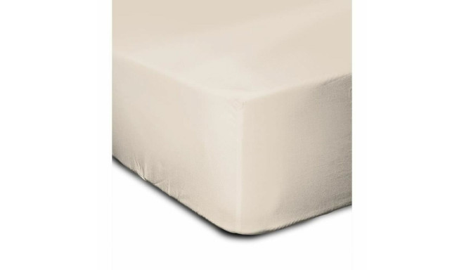 Fitted sheet Lovely Home Beige 180 x 200 cm