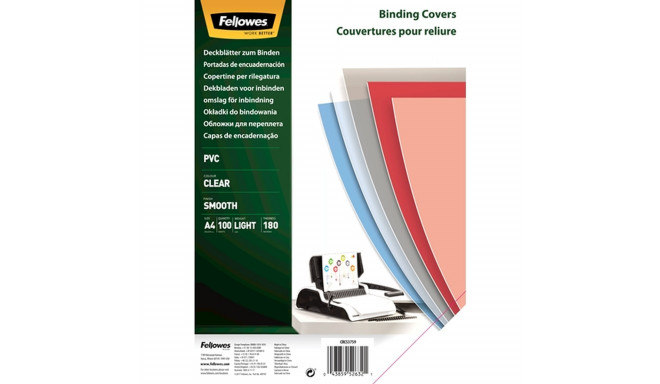 Binding covers Displast Transparent A4 10 Pieces