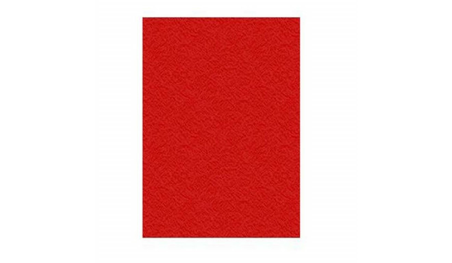 Binding covers Displast Red A4 Cardboard 50 Pieces