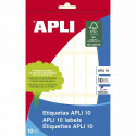 Теги Apli Белый 13 x 50 mm (10 штук)