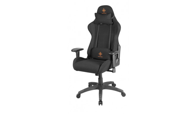 Gaming chair DELTACO GAMING nylon, black/orange / GAM-051-B