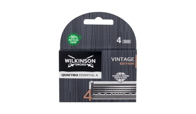 Wilkinson Sword Quattro Essential 4 Vintage Edition (4tk)