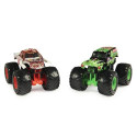 Monster Jam , Official Dragon Vs. Sparkle Smash Die-Cast Monster Trucks, 1:64 Scale, Kids Toys for B