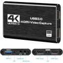 RoGer HDMI Video Capture Card 4K@60FPS / USB 3.0 / HDCP 2.2