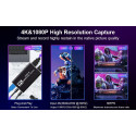 RoGer HDMI Video Capture Card 4K@60FPS / USB 3.0 / HDCP 2.2