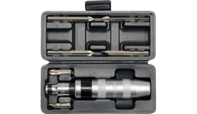 YT.IMPACT SCREWDRIVER + 6 BITS 2802