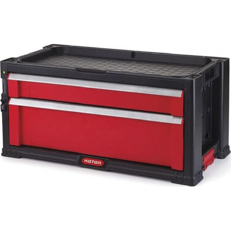 Tool Chest with 2 Drawers Drawers Tool Chest 56,2x28,9x26,2cm