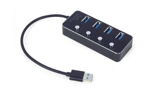 I/O HUB USB3 4PORT/UHB-U3P4P-01 GEMBIRD