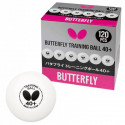 Table tennis ball Butterfly Easy ball 40+ 120 pcs S317051 (biały)