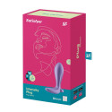 SATISFYER POWER PLUG VIBRADOR ANAL PURPURA 1UN