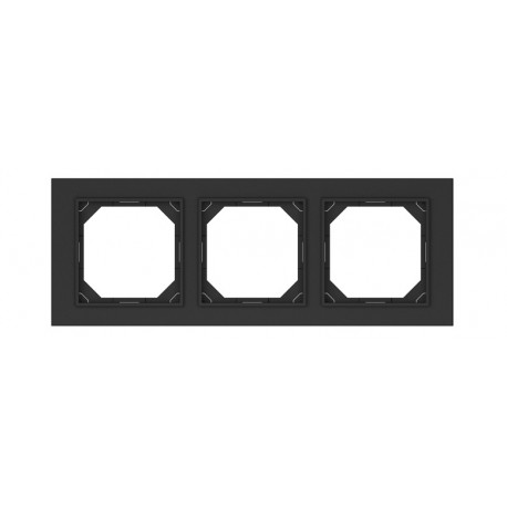 FRAME 3PL. BLACK R03 QR 1000
