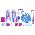 My Little Pony Make Your Mark Toy Cutie Mark Magic Izzy Moonbow - 3-Inch Hoof to Heart Pony for Kids