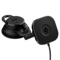 SPIGEN ITS35W-3 Onetap Pro 3 Magnetic Magsafe Windshield & Dashboard Car Mount Wireless Charger blac