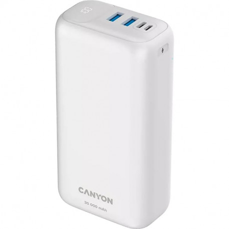 Canyon akupank 30000mAh, valge
