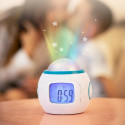 Goodbuy laste äratuskell LCD-ekraani ja öölambiga