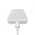 Magnetická mini power banka Baseus s MagSafe 15W/PD Quick Charge QC 20W 10000mAh bílá (Overseas Edit