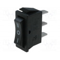 Ninigi RS1033C0BK ROCKER switch, AC 15A/250V
