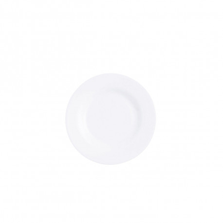 Plate set Arcoroc Intensity White 6 Units Glass 16 cm