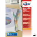 Seperators Avery Transparent A4 12 Sheets (10Units)