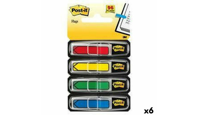 Līmlapiņas Post-it Index Daudzkrāsains 12 x 43,1 mm (6 gb.)