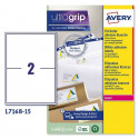 Printer Labels Avery L7168 199,6 x 143,5 mm White 15 Sheets (5 Units)