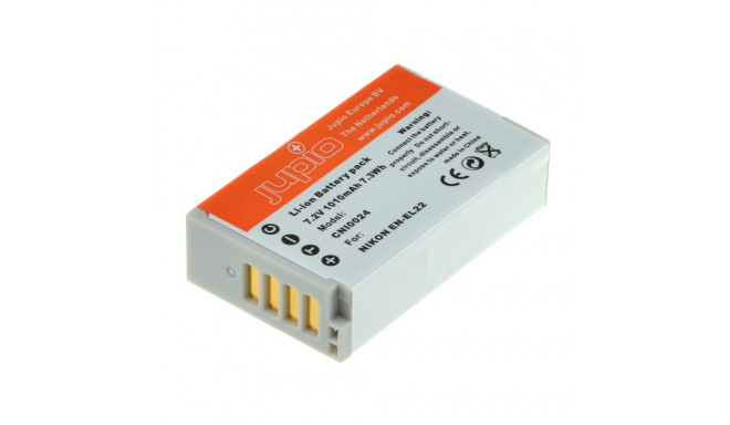 Jupio EN-EL22 akumulators ar 1010mAh ietilpību paredzēts Nikon