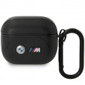 BMW BMA322PVTK kryt AirPods 3 gen black/black Leather Curved Line