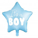 PartyDeco fooliumist õhupall, 48 cm, helesinine / It's a Boy