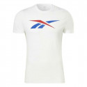 Vīriešu Krekls ar Īsām Piedurknēm Reebok GS VECTOR TEE HS4899 Balts (M)