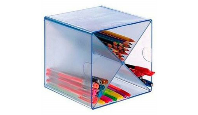 Organiser Archivo 2000 polystyrene Blue 15 x 15 x 15 cm