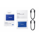 Samsung Portable SSD T7 2000 GB, USB 3.2, Blu