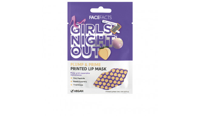 FACE FACTS GIRLS NIGHT OUT printed lip mask 12 ml