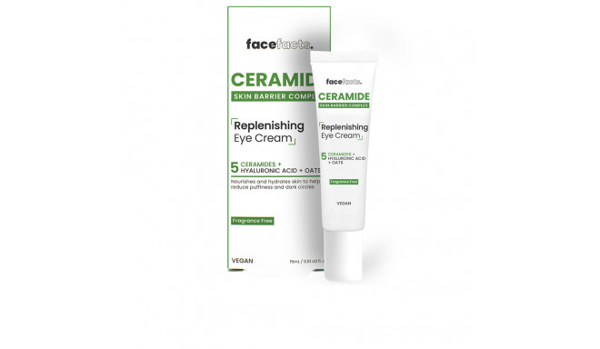 FACE FACTS CERAMIDE replenishing eye cream 15 ml