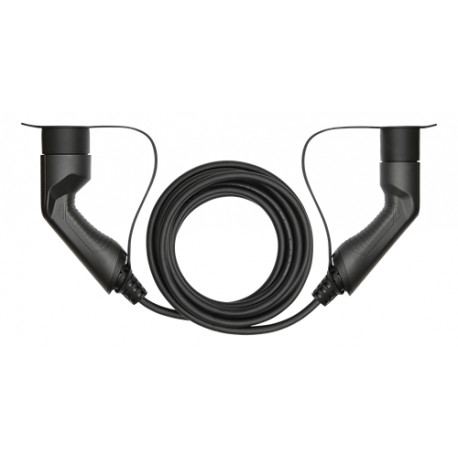 EV-Charging cable DELTACO Type 2 - Type 2, 1 phase, 16A, 3,6KW, 5m / EV-1205