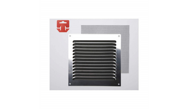 Grille Fepre Mosquito net Stainless steel Chromed (15 x 15 cm)
