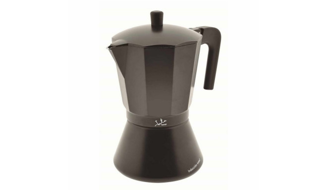 Italian Coffee Pot JATA CFI9 Black Aluminium 9 Cups