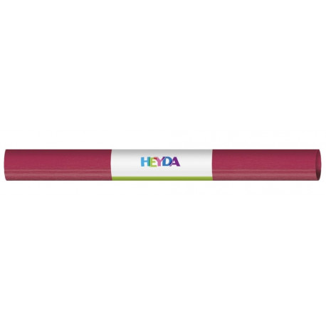Krepp- paber 50x250cm 32g poppy red, Heyda, Brunnen