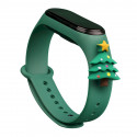 Fusion Xmas Christmas Tree band Xiaomi Mi Band 3 | 4 roheline