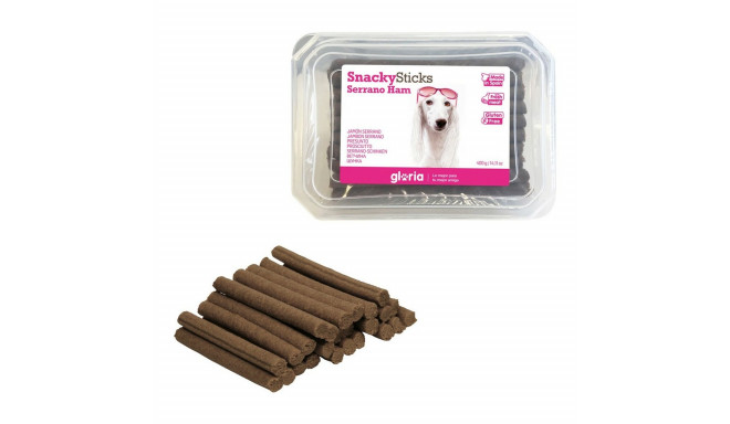 Suņu uzkodas Gloria Snackys Sticks šķiņķis (350 g)