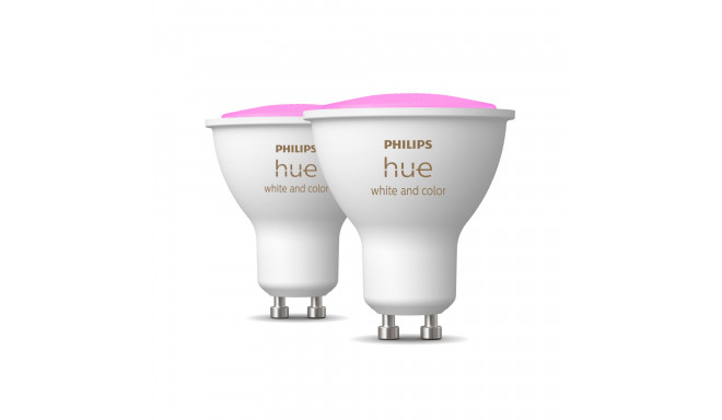 Philips Hue GU10 RGBW 5,7W BT 2-pak